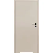 Drzwi wewnętrzne - Drzwi wewnętrzne bezprzylgowe pełne gładkie z podcięciem wentylacyjnym Vinci Kaszmir/Cashmere 90 lewe lub prawe Voster - miniaturka - grafika 1