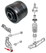 Tuleje zawieszenia - Tuleja wahliwa tylnej zwrotnicy DOLNA TYLNA Chrysler 200 -2014 - miniaturka - grafika 1