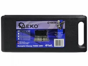 Geko Kpl.kluczy torx CRV 41el plastic box 10) - Śrubokręty - miniaturka - grafika 1