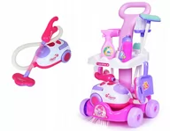 Zabawki AGD - 5w1 Wózek Do Sprzątania Odkurzacz Dla Dzieci Z09 - miniaturka - grafika 1
