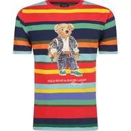 Koszulki dla chłopców - POLO RALPH LAUREN T-shirt SSCNM2-KNIT | Regular Fit - miniaturka - grafika 1