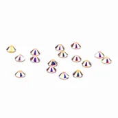 Ozdoby do paznokci - Cyrkonie do paznokci szklane SS10 Crystal AB 1440 szt paczka - miniaturka - grafika 1