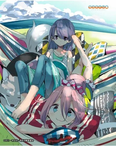 Plakat Anime Manga Yuru Camp yc_006 A1+ (custom)