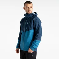 Kurtki męskie - Dare 2b - Męska Kurtka Przeciwdeszczowa Breathe Out Niebieski, Rozmiar: XXXXL - miniaturka - grafika 1