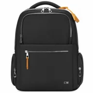 Torby na laptopy - Roncato Biz Backpack 38 cm komora na laptopa black - miniaturka - grafika 1