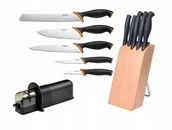 Akcesoria i części AGD - Fiskars Zestaw 5 noży w bloku FF 857197 AGDFISAKC0055 - miniaturka - grafika 1