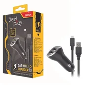 Akcesoria do Nintendo - Steelplay Steelplay Car Charger X2 USB Ports (SWITCH) - Akcesoria do konsoli do gier - Nintendo Switch 3760210990870 - miniaturka - grafika 1