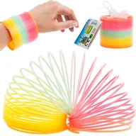 Zabawki sensoryczne - SPREŻYNA TĘCZOWA MAGICZNA SPRĘŻYNKA MAGIC KOLOROWA ZABAWKOWA MAGIC SPRINGS - miniaturka - grafika 1