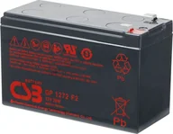 Baterie do zasilaczy awaryjnych UPS - CSB Akumulator 12V 7.2Ah (GP1272F2) - miniaturka - grafika 1