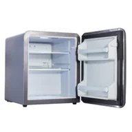 Szafy i witryny chłodnicze - Minibar RETRO 46L Srebrny - miniaturka - grafika 1