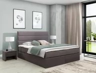Łóżka - Łóżko kontynentalne Slim z materacem - miniaturka - grafika 1