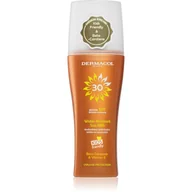 Balsamy i kremy do opalania - Dermacol Sun Water Resistant Sun Milk SPF30 preparat do opalania ciała 200 ml unisex - miniaturka - grafika 1