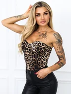 Body - USZTYWNIANE BODY Z CEKINAMI- PANTERKA - Olika - miniaturka - grafika 1