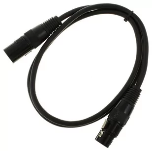 Kabel przewód DMX XLR 1 m pro snake 110 Ohm 3 pin - Kable - miniaturka - grafika 1