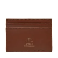 Etui na dokumenty i karty - Etui na karty kredytowe Guess RW1693 P4401 Brązowy - miniaturka - grafika 1