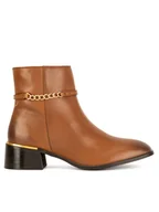 Botki damskie - Sergio Bardi Botki WI32-E1097-02SB Brązowy - miniaturka - grafika 1