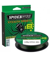 Żyłki wędkarskie - Plecionki Spiderwire Stealth Smooth 8 Green 300m 0,07 mm - miniaturka - grafika 1