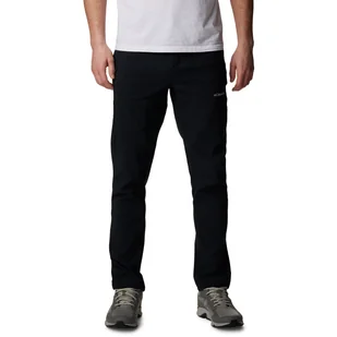 Męskie Spodnie COLUMBIA TRIPLE CANYON II FALL HIKING PANT 2054062010 – Czarny - Odzież trekkingowa męska - miniaturka - grafika 1