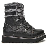 Botki damskie - Botki Roxy ARJB700752 Czarny - miniaturka - grafika 1