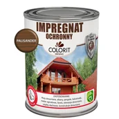 Farby i impregnaty do drewna - Colorit Drewno Impregnat ochronny palisander 0,75 l - miniaturka - grafika 1