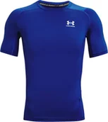 Koszulki męskie - Under Armour Under Armour Heatgear Armour Short Sleeve 1361518-400 niebieskie XL - miniaturka - grafika 1