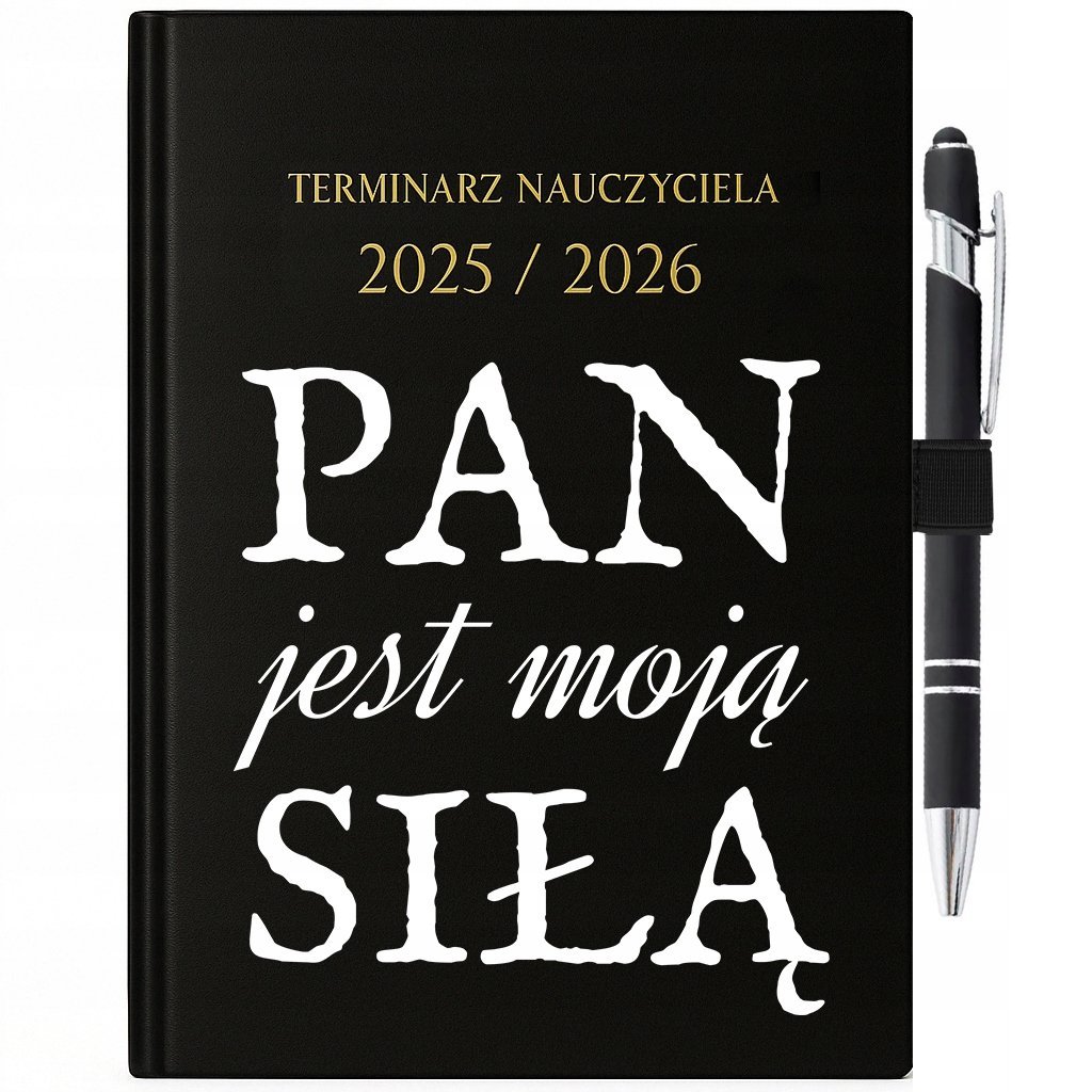 Kalendarz terminarz 2025/2026 - elegancki prezent dla nauczyciela w czerwcu