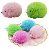 Zabawki kreatywne - Jeżyk Do Ugniatania Ściskania Świecący Gniotek Antystresowy Mix LEAN TOYS - miniaturka - grafika 1