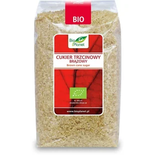 Bio Planet Cukier trzcinowy 500g - Cukier i słodziki - miniaturka - grafika 3