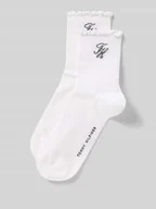 Skarpetki damskie - Skarpety z mieszanki bawełny w zestawie 2 szt. - miniaturka - grafika 1