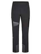 Spodnie damskie - Ziener Damskie spodnie softshellowe NEVINIA | Skitour, Nordic, wiatroszczelne, elastyczne, funkcjonalne, czarne, 40 - miniaturka - grafika 1