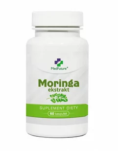 MEDFUTURE MedFuture Moringa Ekstrakt, 60kaps. - Włosy, skóra, paznokcie - miniaturka - grafika 1