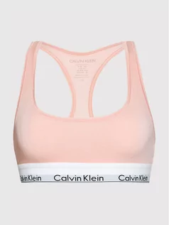 Koszulki i topy damskie - Calvin Klein Underwear Biustonosz top 000F3785E Różowy Różowy - grafika 1