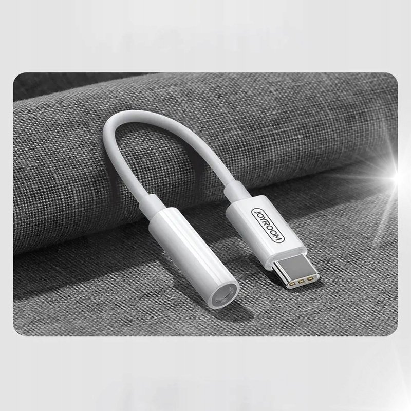JOYROOM ADAPTER DO SŁUCHAWEK MINI JACK 3,5mm/USB C