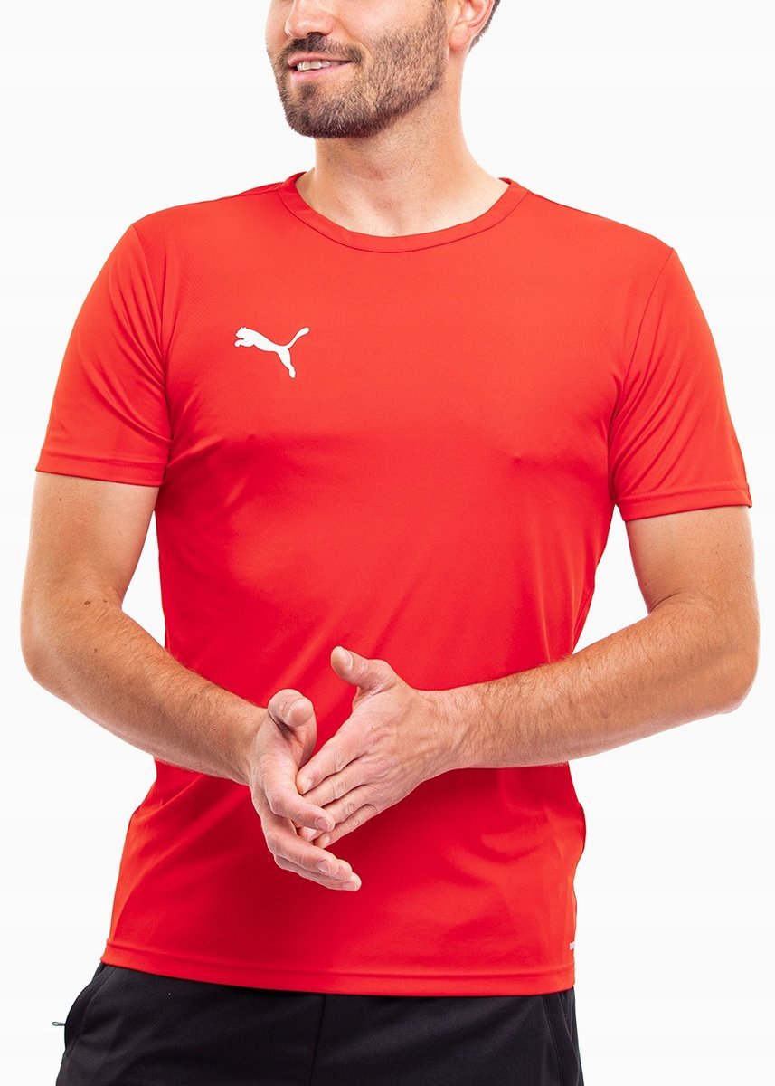 PUMA koszulka męska t-shirt sportowa z krótkim rękawem teamRISE roz. L
