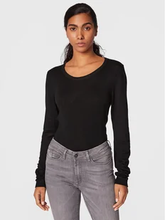 ICHI Sweter Mafa 20102553 Czarny Slim Fit - Swetry damskie - miniaturka - grafika 1
