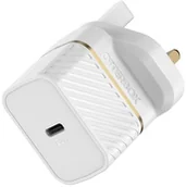 Ładowarki do telefonów - OTTERBOX UK WALL CHARGER 20W -/1X USB-C 20W USB-PD WHITE - miniaturka - grafika 1