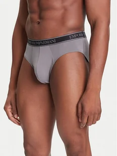 Emporio Armani Underwear Komplet 3 par slipów EM000369 AF10779 MC198 Szary - Majtki męskie - miniaturka - grafika 1