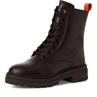 Kozaki damskie - Marco Tozzi Damskie 2-26216-43 modne kozaki, Black Nappa, 36 EU, Czarna papka, 36 EU - miniaturka - grafika 1