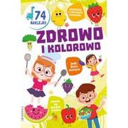 Książki edukacyjne - Junior.pl Zdrowo i kolorowo kolorowanka praca zbiorowa - miniaturka - grafika 1