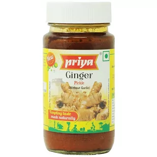 Marynowany Imbir w oleju Ginger Pickle Priya 300g - Pasztet i przetwory mięsne - miniaturka - grafika 1
