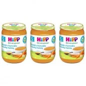 Dania dla dzieci - Hipp Rosołek z kurczaka z kaszką manną po 5. miesiącu zestaw 3 x 190 g Bio - miniaturka - grafika 1