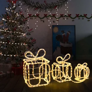 vidaXL Dekoracja świąteczna, prezenty, 180 LED, do domu i ogrodu - Oświetlenie świąteczne - miniaturka - grafika 7