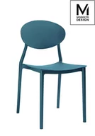 Krzesła - Modesto Design MODESTO krzesło FLEX morskie - polipropylen 8117.DARKBLUE [12207555] - miniaturka - grafika 1