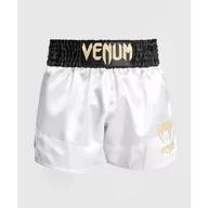 Spodnie sportowe męskie - Venum Spodenki Muay Thaï Classic Shorts Black/White/White - miniaturka - grafika 1