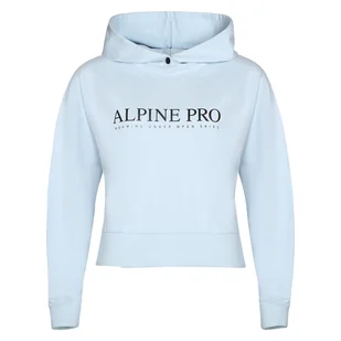 Damski Hoodie Alpine Pro Jefewa 2XL - Ciepły i Oddychający - Bluzy narciarskie - miniaturka - grafika 1