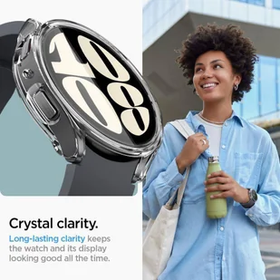 Etui SAMSUNG GALAXY WATCH 6 (40MM) Spigen Ultra Hybrid Crystal transparentne - Akcesoria do smartwatchy - miniaturka - grafika 12
