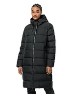 Kurtki damskie - Jack Wolfskin FROZEN PALACE COAT W Kurtka Kobiety,czarny,XS - miniaturka - grafika 1