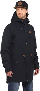 kurtka street zimowa męska HORSEFEATHERS PRESTON JACKET Plain Black - Kurtki męskie - miniaturka - grafika 1