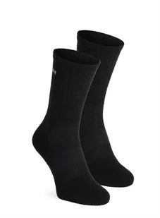Skarpety turystyczne Salomon Evasion Crew 2-Pack - black/black - Skarpetki i podkolanówki sportowe - miniaturka - grafika 1