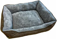 Legowiska dla psów - LEGOWISKO DLA PSA KOTA 45x34x18 CM KANAPA SOFA POSŁANIE DLA PSÓW ROZMIAR S - miniaturka - grafika 1